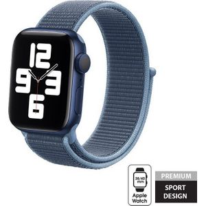 Crong band sport Nylon voor Apple Watch 38/40mm (Ocean blauw)