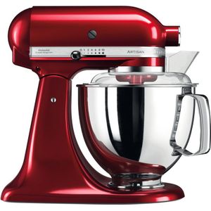 KitchenAid Keukenrobot - Keukenmachine Artisan met extra accessoires - 4,8 L, Rood