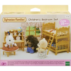 Sylvanian Families  5338 kinderslaapkamerset- inrichting poppenhuis- stapelbed- 15 onderdelen