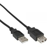 InLine 34605B USB-kabel 5 m Zwart