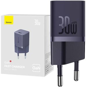 Baseus Mini muur charger GaN5 30W (paars)