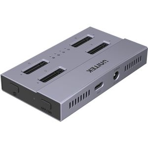 UNITEK Disc Clone Station 4xM.2 SSD, USB4, S1243BGY01-E