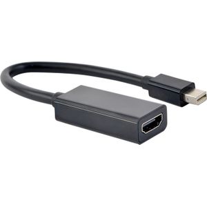 Gembird A-mDPM-HDMIF4K-01 0,15 m Mini DisplayPort HDMI Zwart