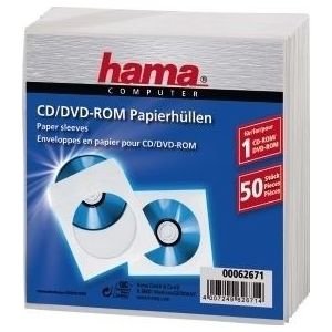 Hama 04762671 CD Sleeve - Wit
