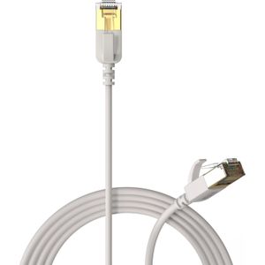 Procab CSD570W/1 Kabel netwerk Slimline - CAT7 RJ45 U/FTP versie wit - 1 metr