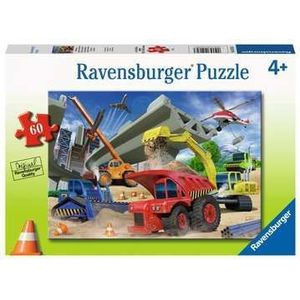 Ravensburger Construction Trucks Legpuzzel 60 stuk(s) Voertuigen