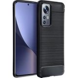 tas CARBON voor XIAOMI Redmi 12C zwart