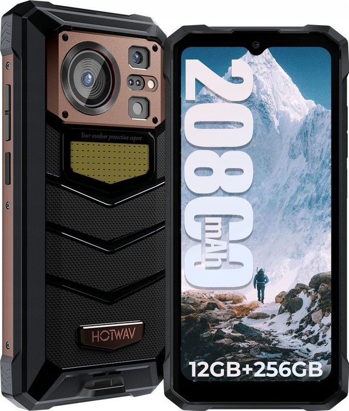 HOTWAV HOTWAV W11 Smartphone - 6.6'' 6+6/256 GB bruin
