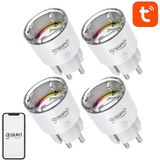 Motospeed Gosund EP2 WiFi smart socket, 4 pieces (four-pack) 10A Tuya