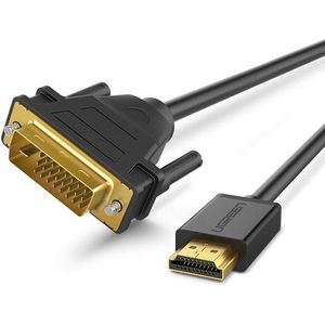 UGREEN 30116 video kabel adapter 1 m DVI HDMI Zwart