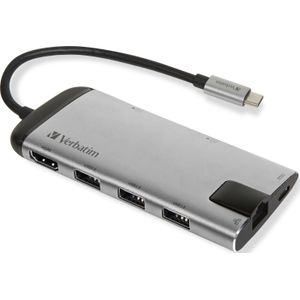 Verbatim 49142 USB-C Dockingstation - Universeel - 4K HDMI - 5 Gbps