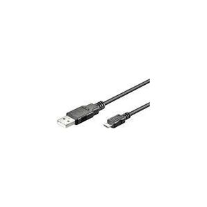 MICROCONNECT Micro USB Cable, zwart, 5m USB2.0 A - Micro USB B 5P