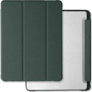 Mercury tablet hoes Clear Back Cover iPad Pro 11 (2024) ciemnozielony/donker groen
