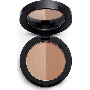 Makeup Revolution , REVOLUTION PRO, Vegan, Eyebrow Powder, Soft bruin, 2.2 g voor Women