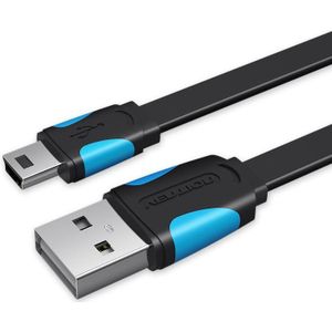 Vention VAS-A14-B100 USB-kabel USB 2.0 1 m USB A Mini-USB B Zwart