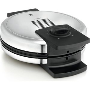 WMF Wafelmaker hart wafelmaker traploos instelbare bruiningsgraad Lono 900W - Wafelijzer - Zilver - Zwart