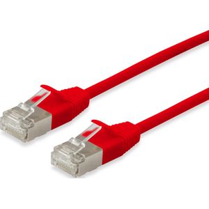 Equip 606143 netwerkkabel Rood 0,5 m Cat6a F/FTP (FFTP)