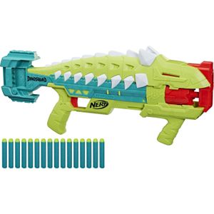 NERF Dinosquad Armorstrike Blaster - Geschikt voor kinderen vanaf 8 jaar - Inclusief 16 darts