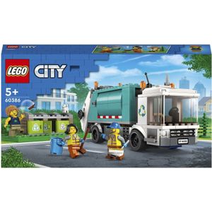 LEGO City 60386 recycle vrachtwagen