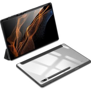 Dux Ducis tablet hoes Toby pancerne etui met klapką Smart Case voor Samsung Galaxy Tab S8 Ultra met handvat na rysik zwart