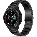 Tech-Protect armband Stainless Samsung Galaxy Watch 4 40/42/44/46mm zwart