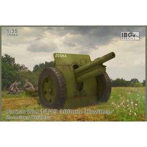 Ibg Plastic model Polsk Wz.14 / 19 100 mm Howitzer-Motorized Ar