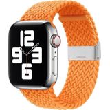 Hurtel Strap Fabric band voor Watch 6 / 5 / 4 / 3 / 2 (44mm / 42mm) pleciony materiałowy band armband voor zegarka oranje (10)