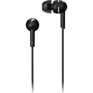 GENIUS koptelefoon HS-M300, headset, zonder regulacji głośności na przewodzie, zwart, 2.0, in-ear, 3.5 mm jack