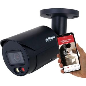 Dahua camera IP camera IP IPC-HFW2449S-S-IL-0280B-zwart WizSense - 4&nbsp|Mpx 2.8&nbsp|mm DAHUA