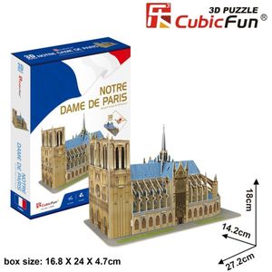 Cubic Fun puzzel 3D Notre Dame Cathedral