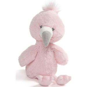Spin Master GUND - Baby Tandenstoker-knuffel Aubrey de Flamingo roze - 30,5 cm