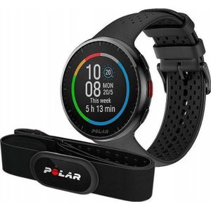Polar horloge sport Pacer Pro S/L zwart (PACER PRO GRY/BLK)