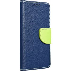 holster FANCY Book voor XIAOMI Redmi Note 13 4G marineblauw limoen
