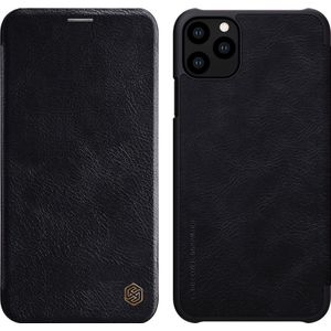Nillkin Qin Leather Case iPhone 11 Pro Max zwart