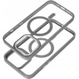 tas kleur EDGE MAG COVER kompatybilny met MagSafe voor SAMSUNG S25 PLUS tytanowy grijs