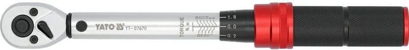 YATO momentsleutel 1/4 inch 5-25Nm