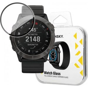 Wozinsky Watch Glass hybrydowe glas voor Garmin Fenix 6X przezroczysty