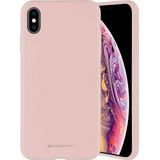Mercury Silicone Samsung S21 FE G990 roze-zand/roze sand