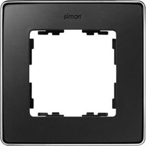 Kontakt-Simon Simon Detail 82 rand 1 Detail SELECT-metal grafiet / podstawa chroom 8201610-241