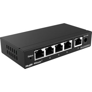Reyee Networks RG-ES205GC netwerk-switch Managed L2 Gigabit Ethernet (10/100/1000) Zwart