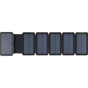 Sandberg 420-73 Powerbank 20000 mAh - 6 Zonnepanelen - Zwart