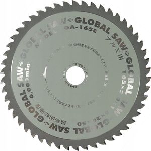 GLOBAL SAW cirkelzaag voor snijden aluminium 165 x 2,0/1,6 x 20mm / 50z CERMET