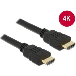 Delock Cable High Speed HDMI met Ethernet - HDMI A male > HDMI A male v1.4 1.5m