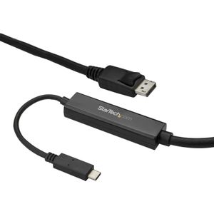 StarTech 3 m USB-C naar DisplayPort kabel - 4K 60Hz - zwart