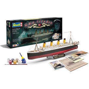 1:400 Revell 05715 Gift-Set 100 Years Titanic - Gift Set Plastic Modelbouwpakket