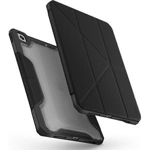 Panzerglass tablet hoes Etui UNIQ Trexa Apple iPad 10.2 2019/2020/2021 (7., 8. en 9 generacji) Antimicrobial zwart/zwart