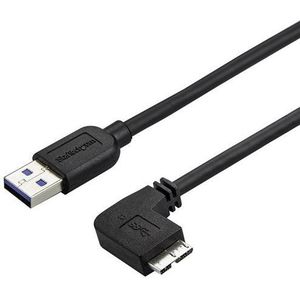 StarTech Slanke Micro USB 3.0 kabel haaks naar rechts 50cm