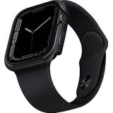 Uniq etui Valencia Apple Watch Series 4/5/6/7/SE 45/44mm. grafitowy/graphite