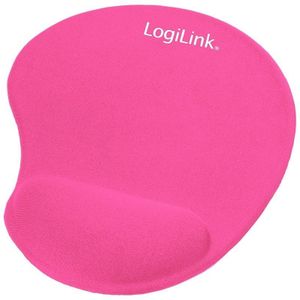 LogiLink GEL Mouse Pad met Wrist Rest Support - mouse pad met wrist pillow