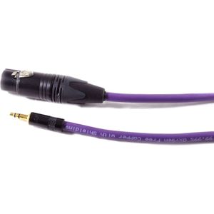 Melodika Cable Jack 3.5mm - XLR 7m paars